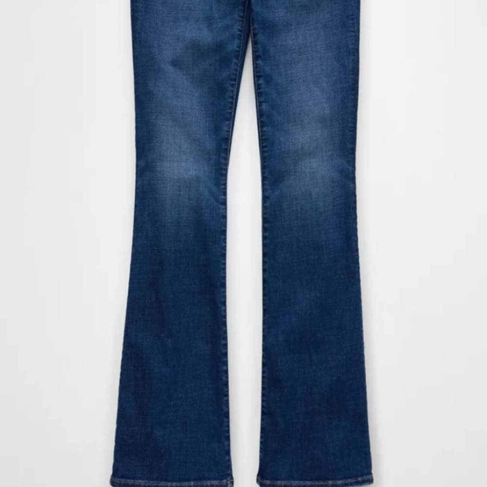 American Eagle Outfitters Blue Flare & Wide Leg Jeans
